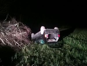 Kętrzyn - kolizja z pijanym kierowcą