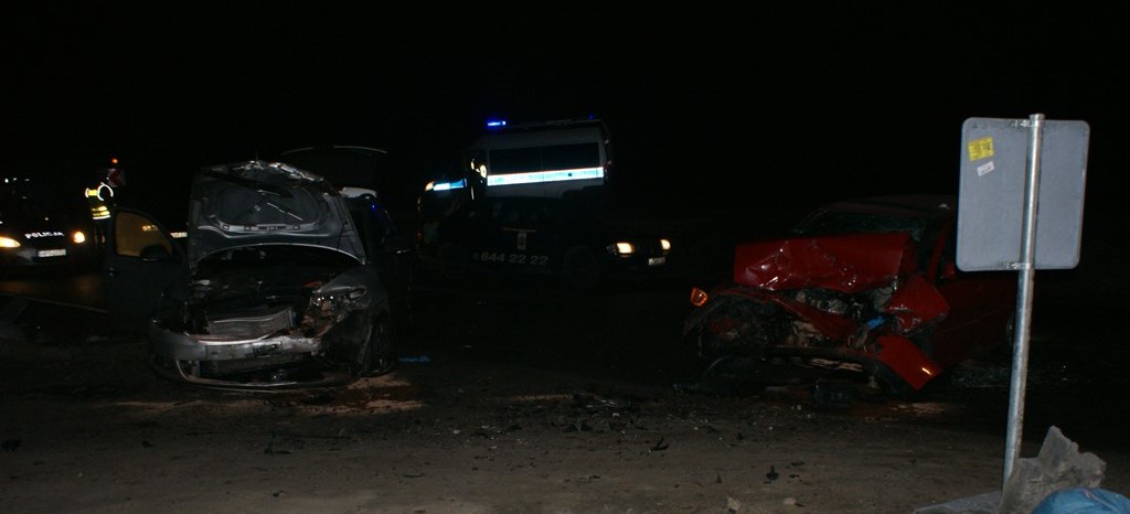 Zdarzenie drogowe w okolicach m. Napierki