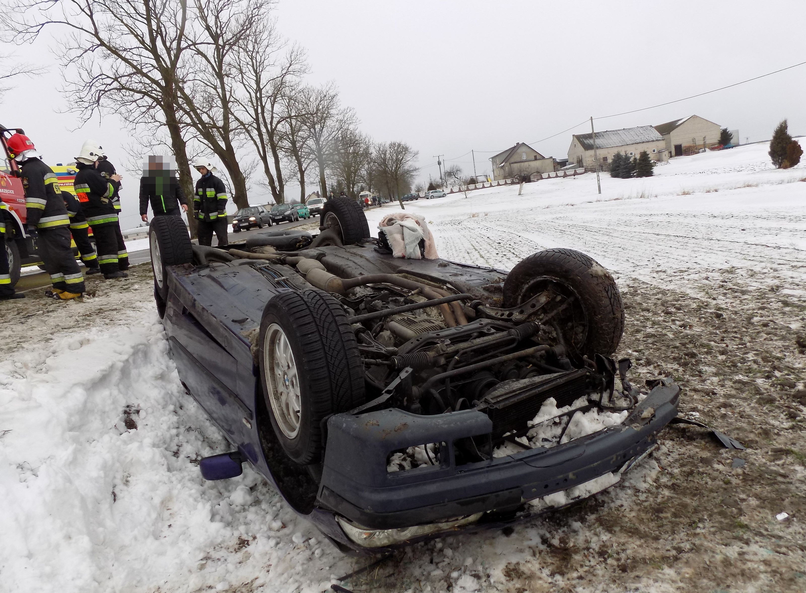 Wypadek w Mikołajkach