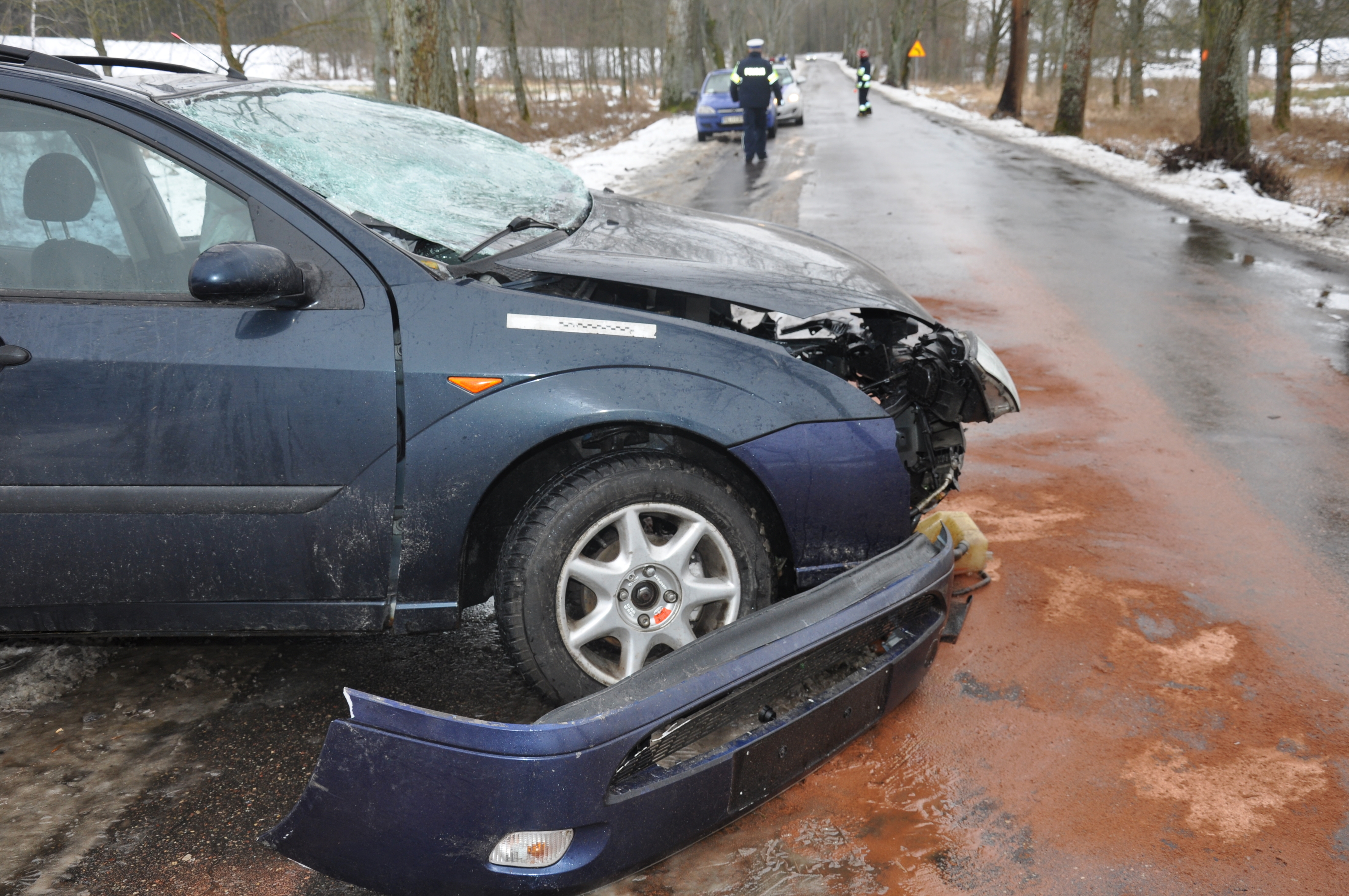 Wypadek na trasie Lidzbark Warmiński – Górowo Iławeckie