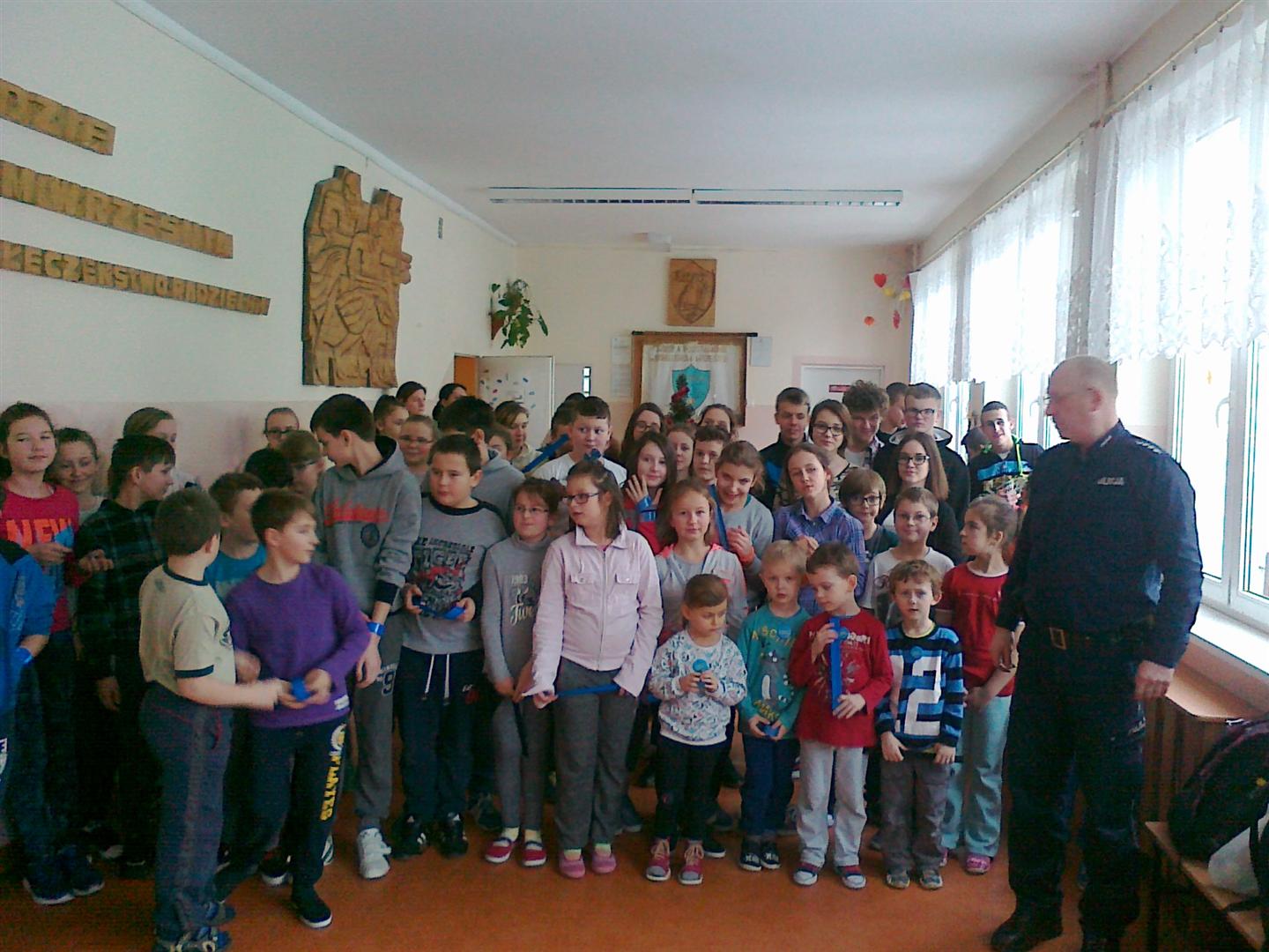 Spotkanie z policjantami w Węgorzewie #7