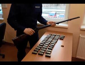 Zabezpieczona amunicja w Węgorzewie