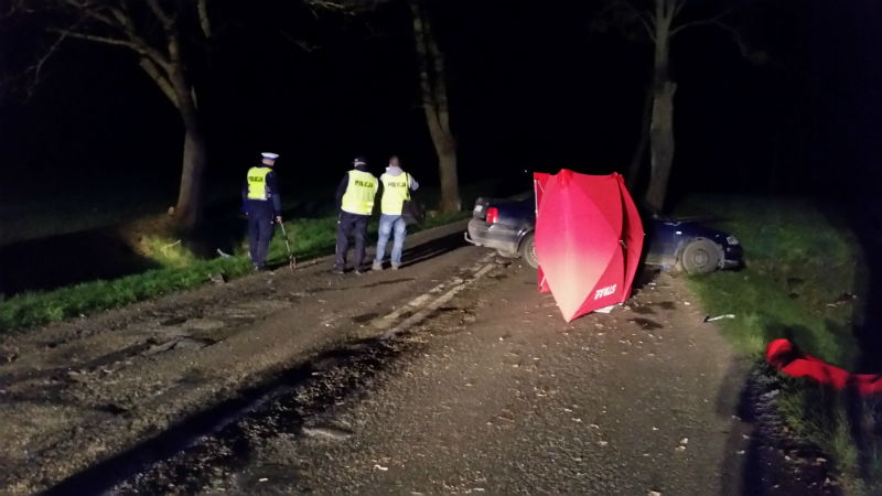 Śmiertelny wypadek na trasie Susz - Dzierzgoń