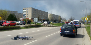 Potrącenie pieszej w Iławie