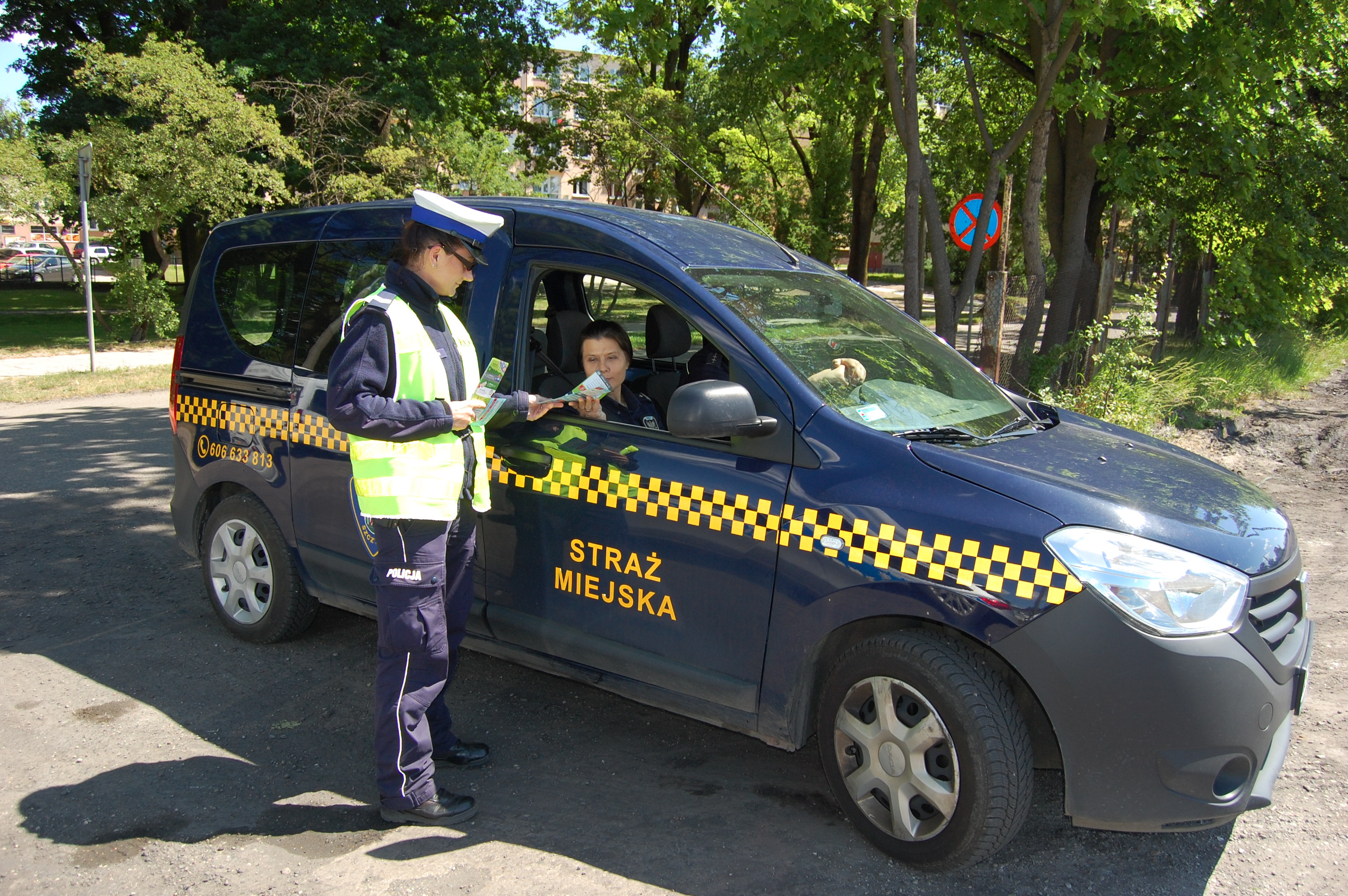 Łapki na kierownicę