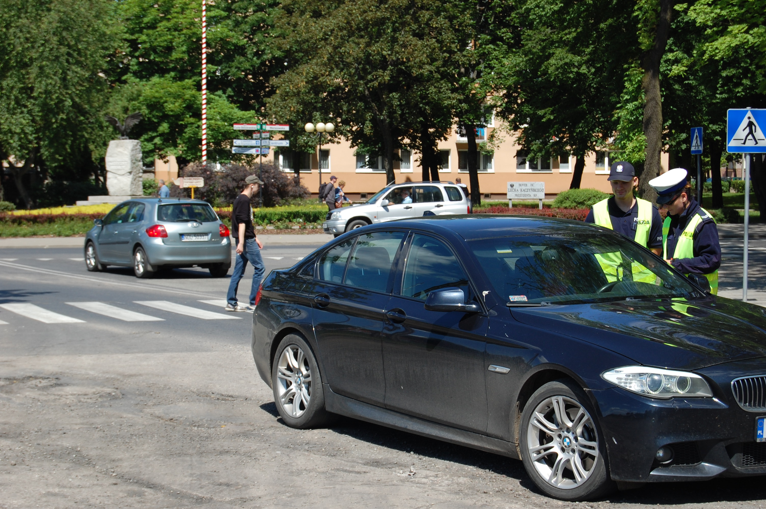 Łapki na kierownicę