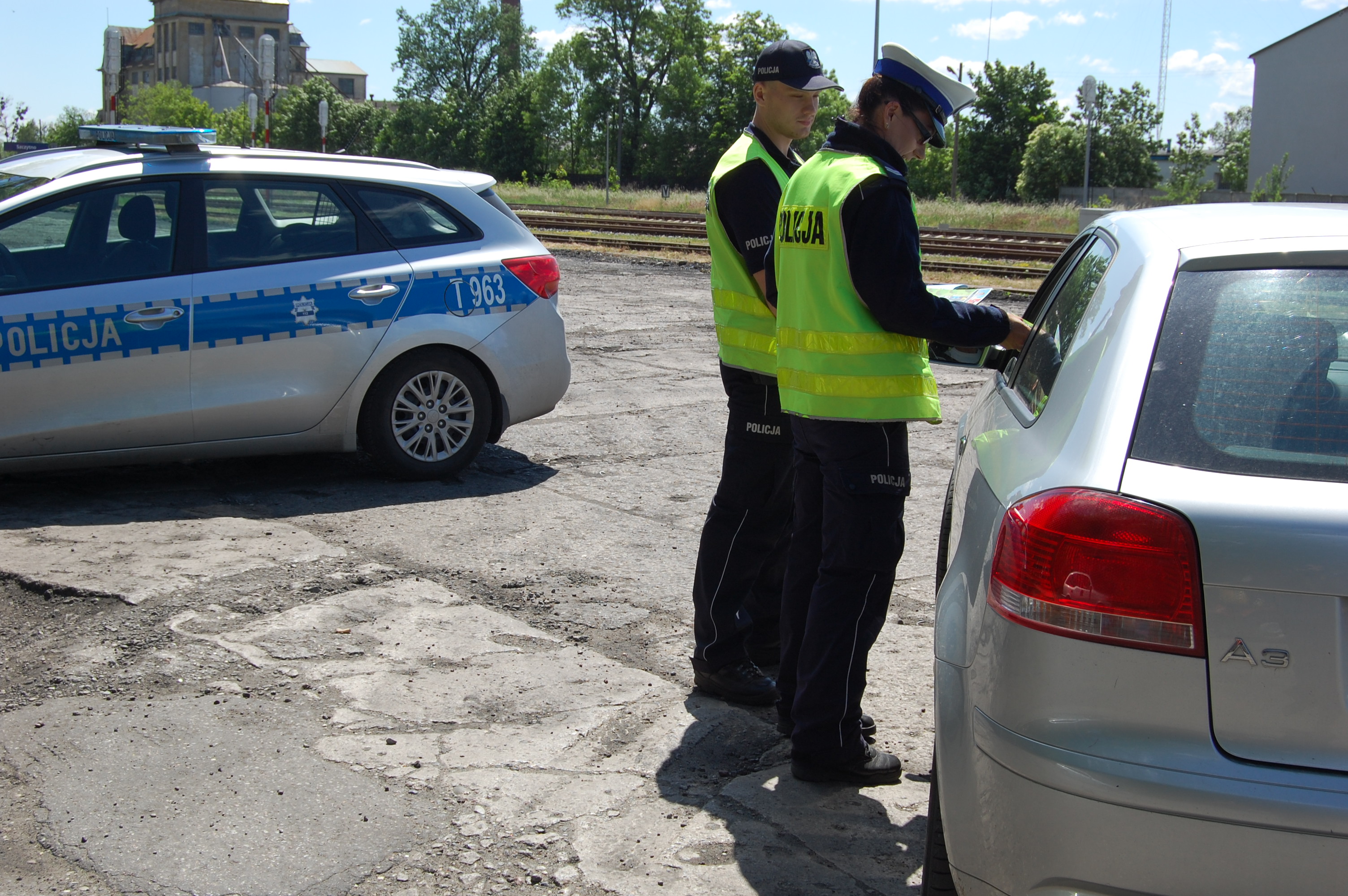 Łapki na kierownicę