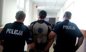 Zatrzymany za groźby i zniszczenie mienia