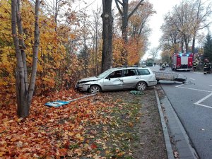 Zdarzenie drogowe Kisiny - Narzym