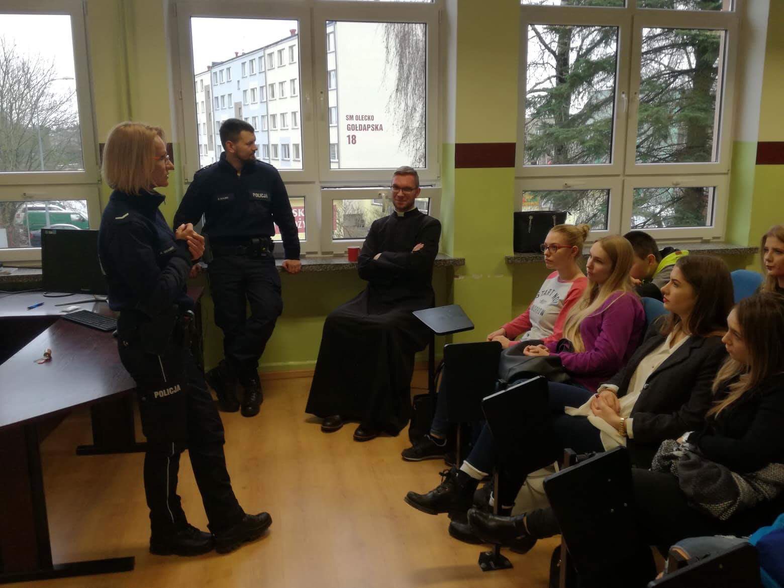 Spotkanie z uczniami