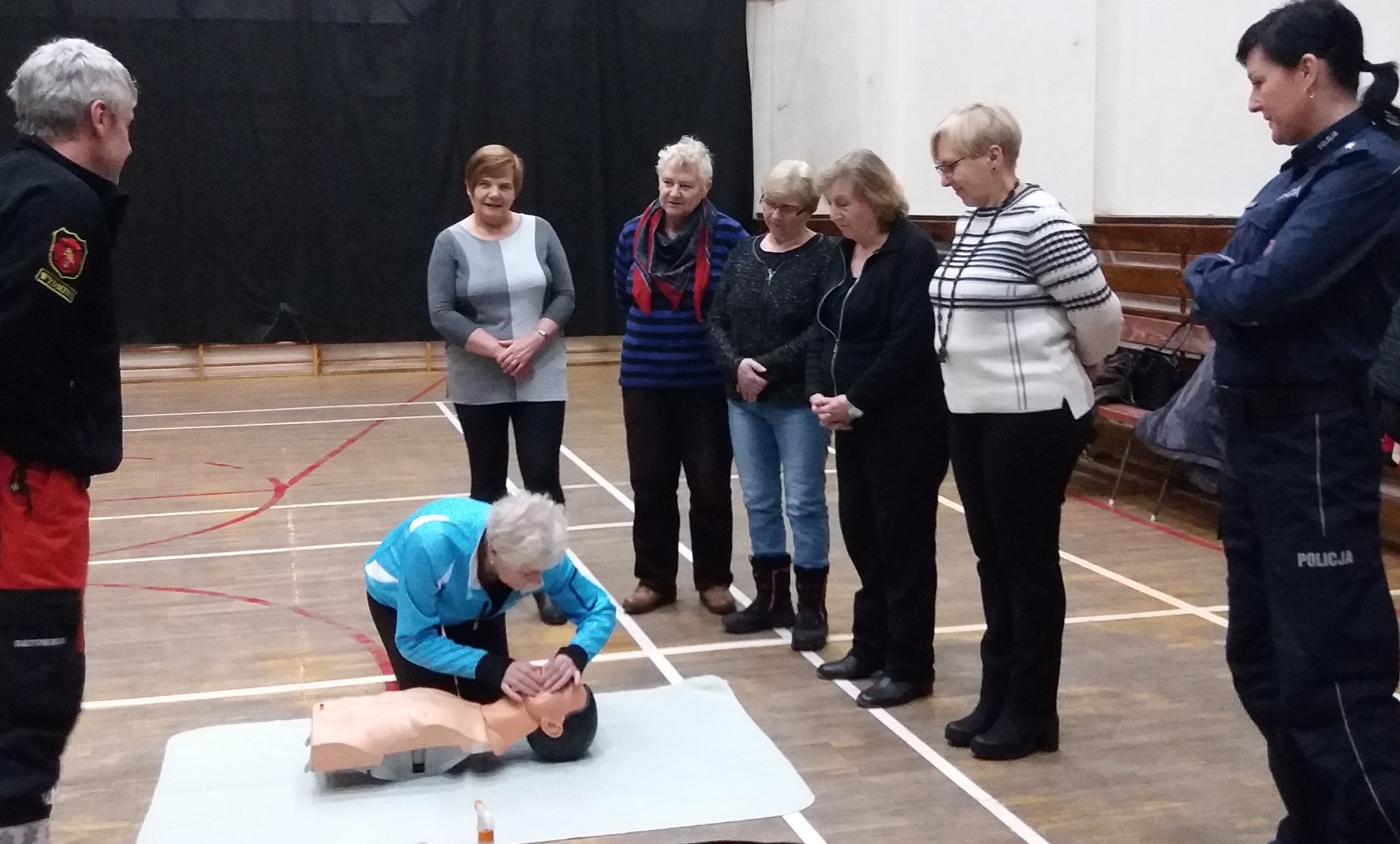 Spotkanie z grupą słuchaczy Uniwersytetu III Wieku