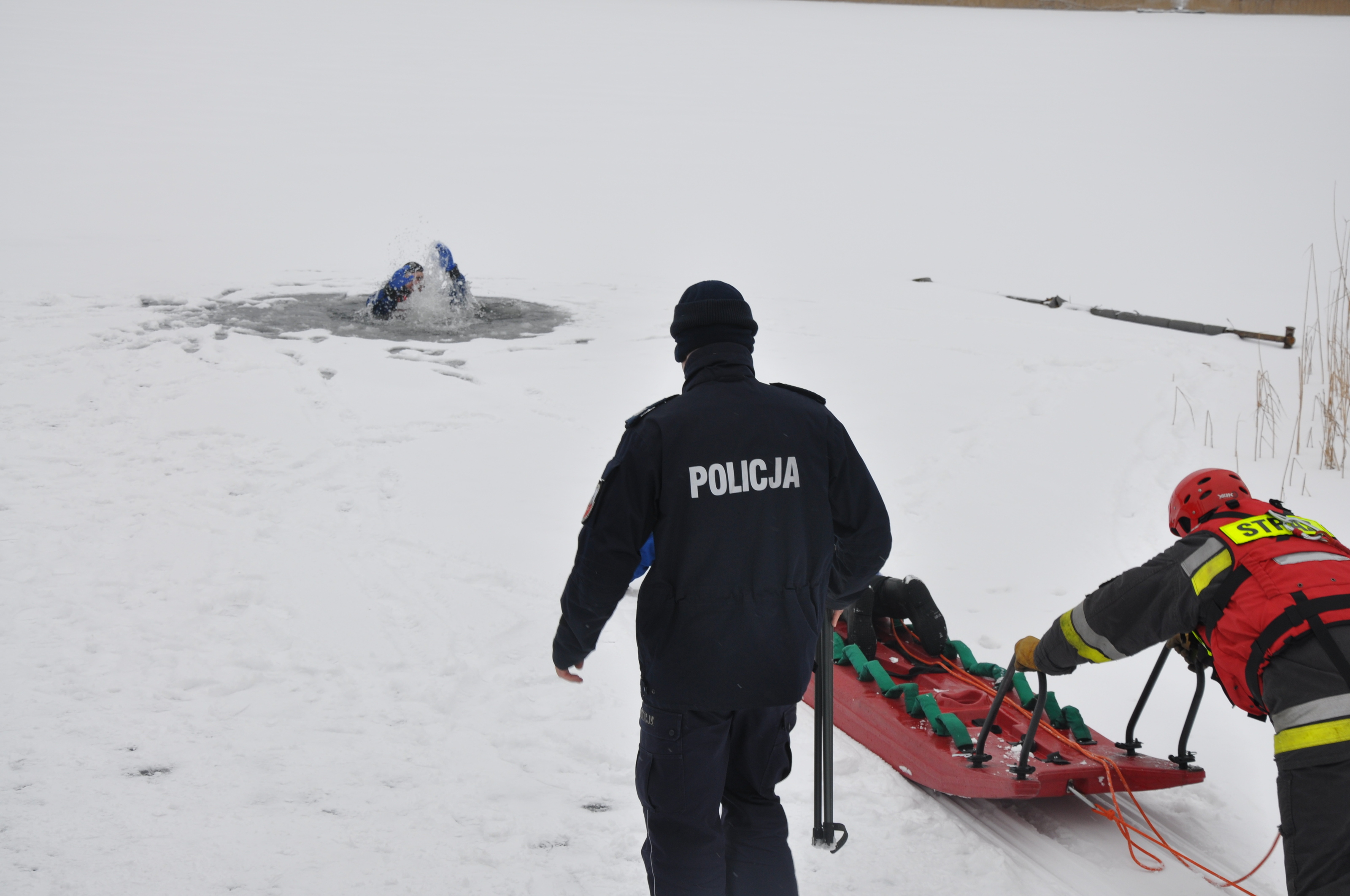 Wspólne działania ze strażą pożarną