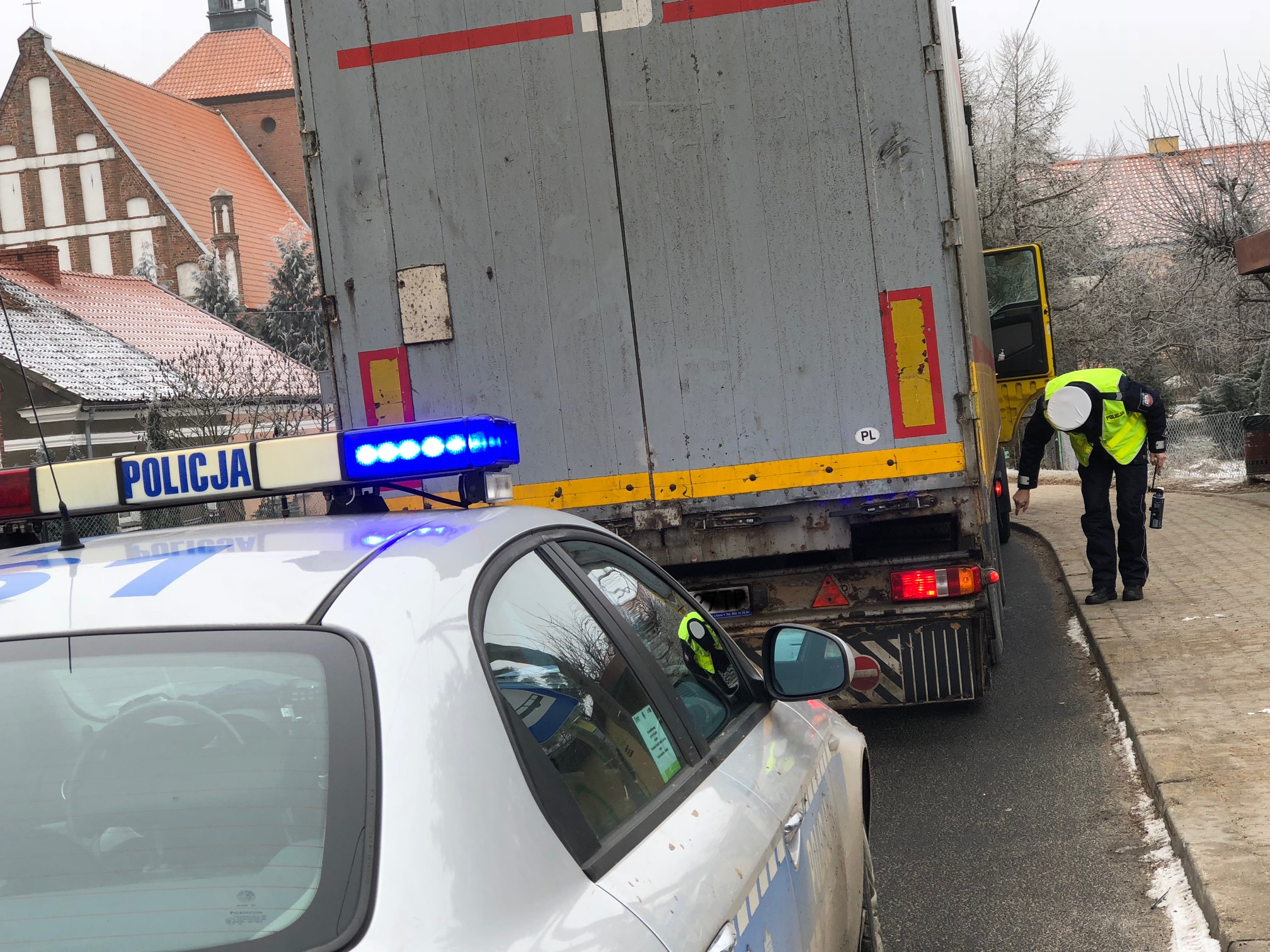 Lidzbark Warm. - policyjne działania