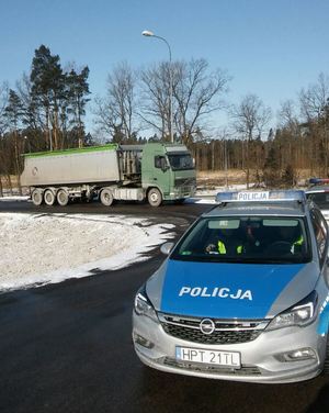 Braniewo - policyjne działania