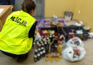 Zabezpieczony towar pochodzący z kradzieży