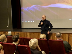 Spotkanie ze słuchaczami Uniwersytetu III Wieku