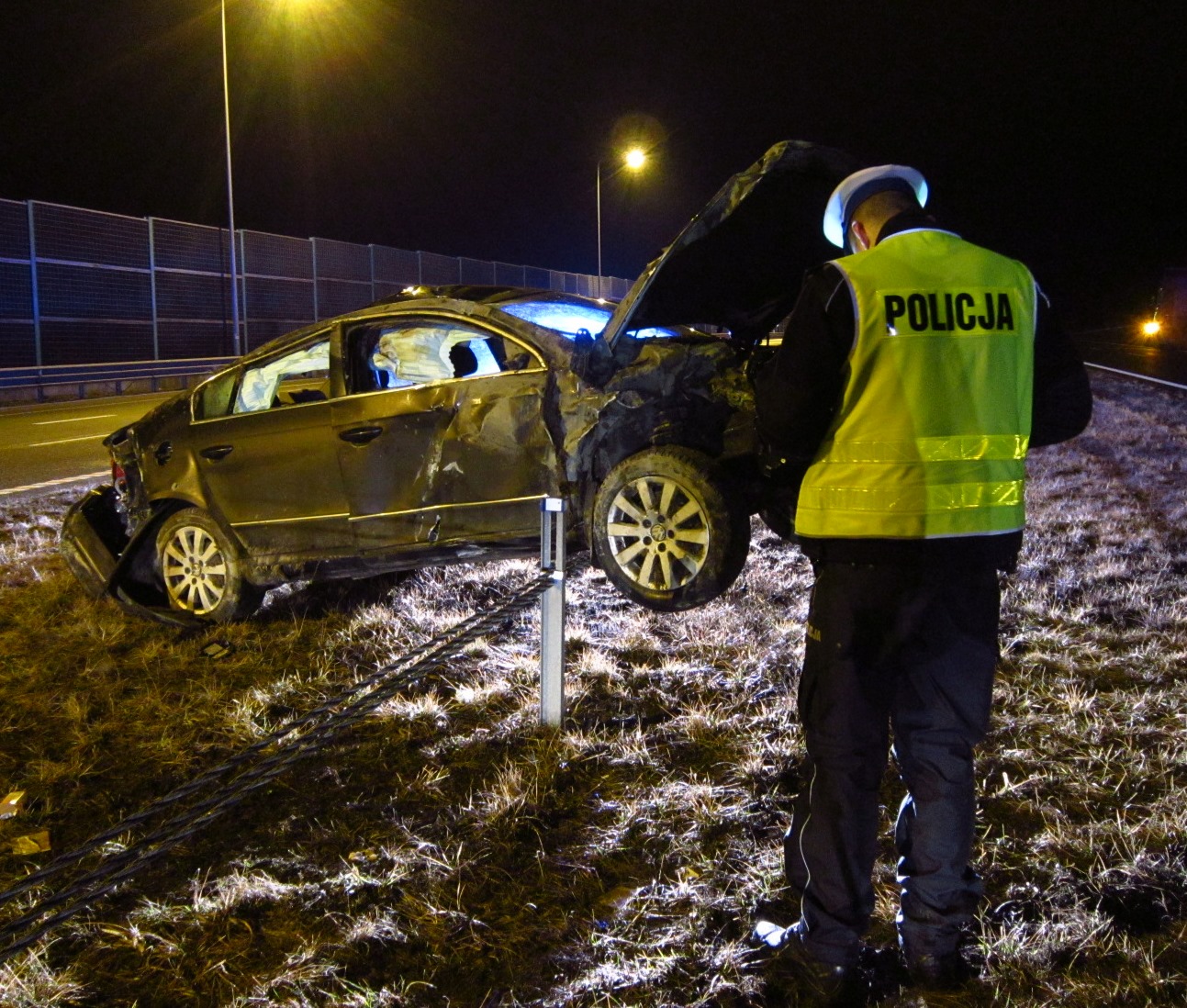 Zdarzenie drogowe na S-7