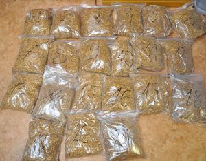 Zabezpieczony tytoń