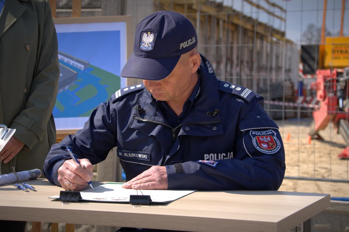 Plany stają się rzeczywistością. Rusza budowa nowej siedziby Komendy Powiatowej Policji w Ostródzie
